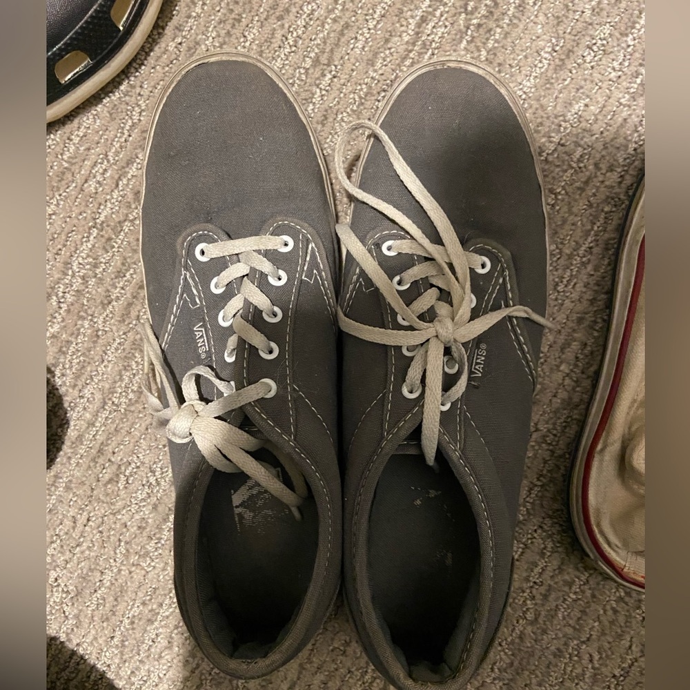 Grey vans